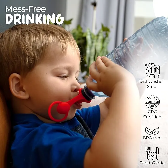 Silicone Water Bottle Cap for Kids